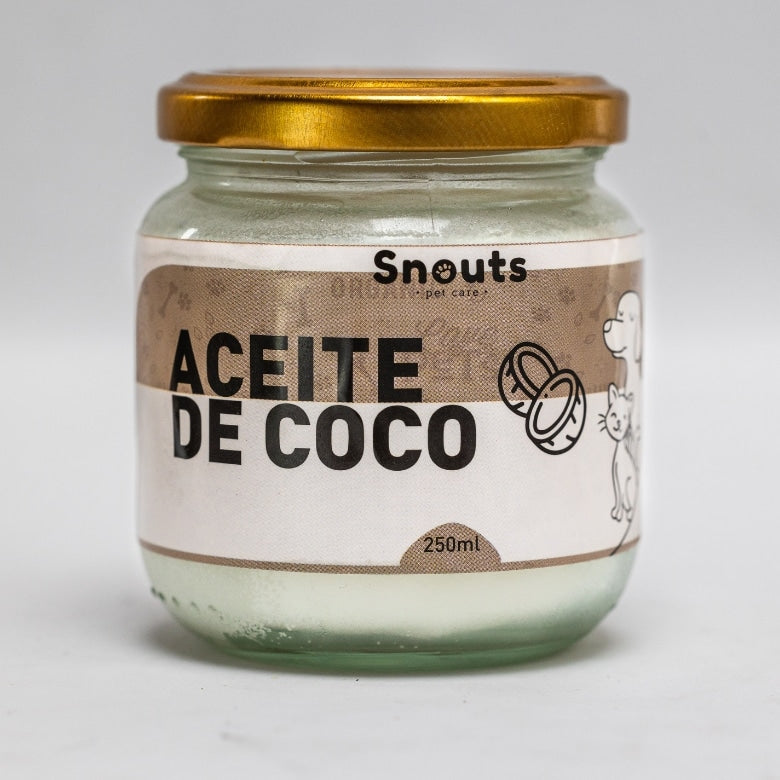 aceite de coco complemento alimenticio snack perros y gatos