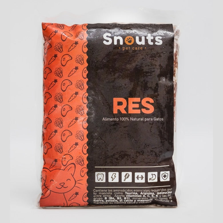 dieta barf para gatos - carne de res